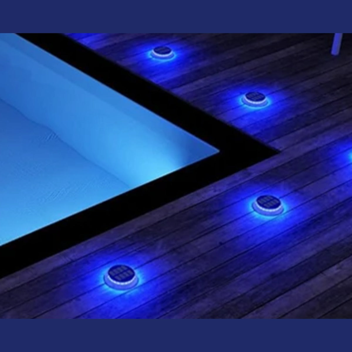 Solar Driveway Dock Deck Lights