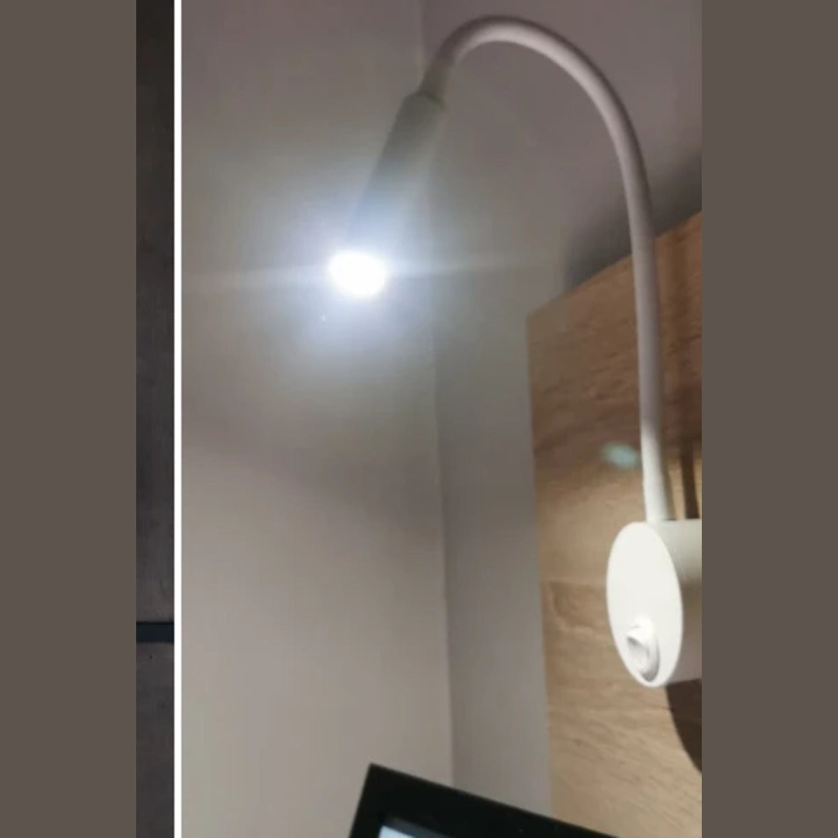Adjustable Bedside Reading Swing Arm Lamp