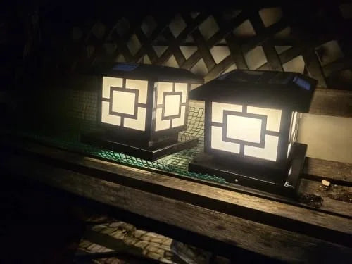 Customer photo of the Courtyard Solar Light