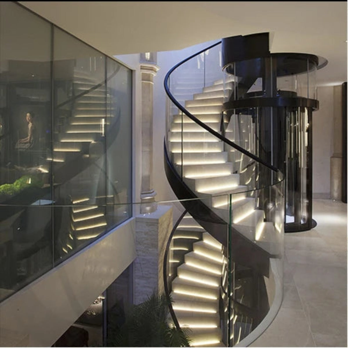 PIR Motion Sensor LED Stair Light, Up to 28 Steps
