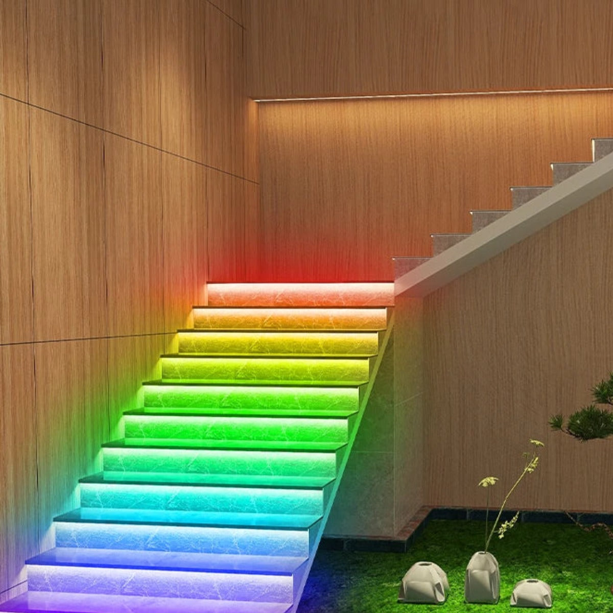 PIR Motion Sensor LED Stair Light, Up to 28 Steps