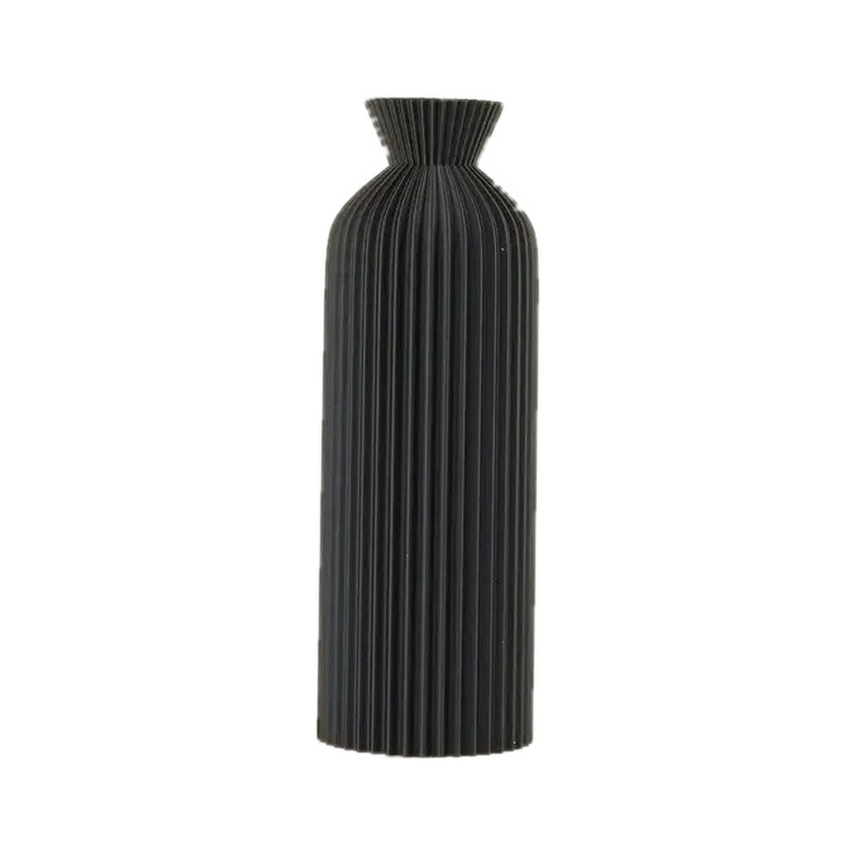 Elegant Black Boho Vase