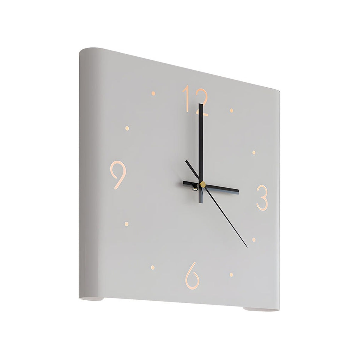Backlit Wall Clock Light