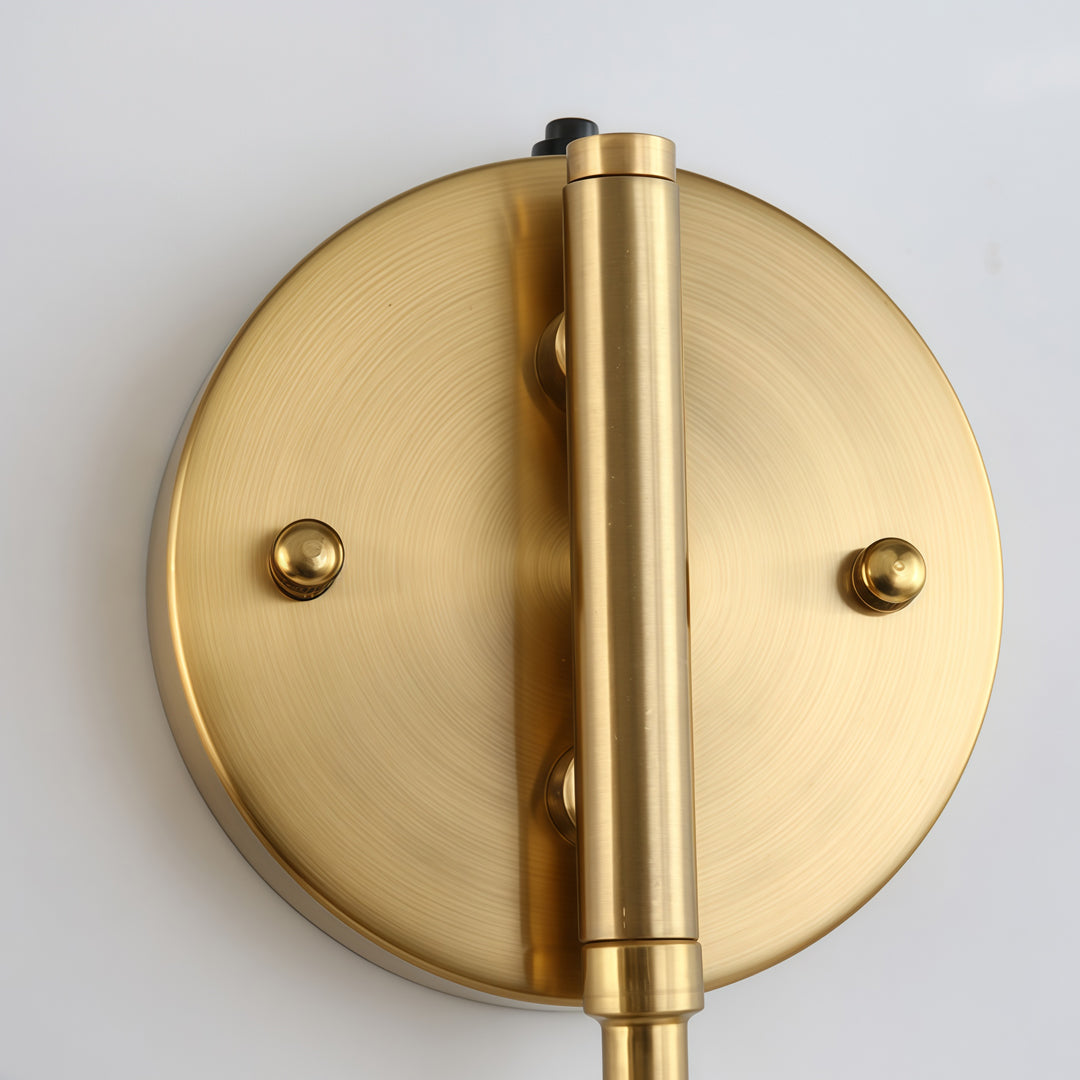 Nordic Minimalist Swing Arm Sconce