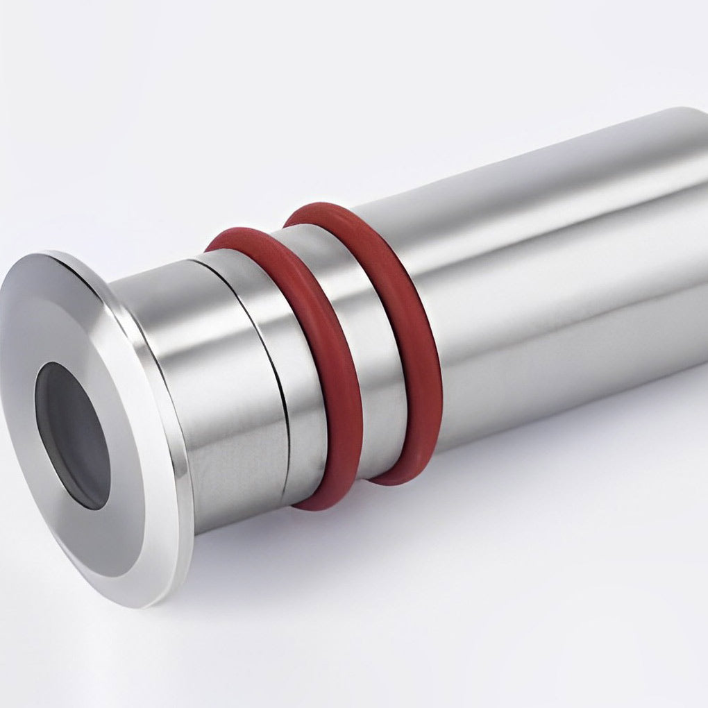 Mini Inground Marker Light Set, Polished Stainless Steel Light