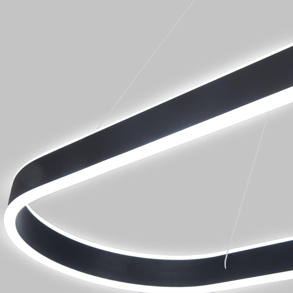 Halo Dining Room Set – Lyra Oval Linear Pendant