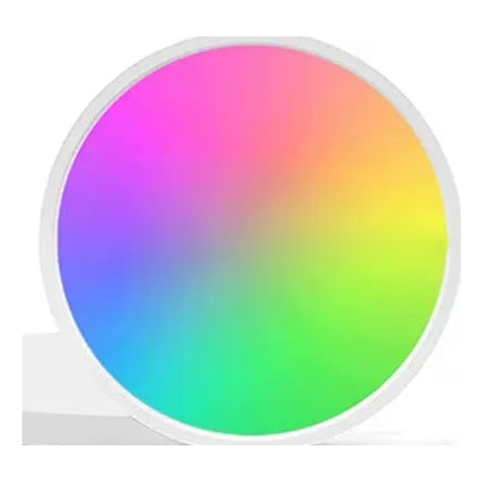 Smart WiFi RGB circular ceiling light, white shell