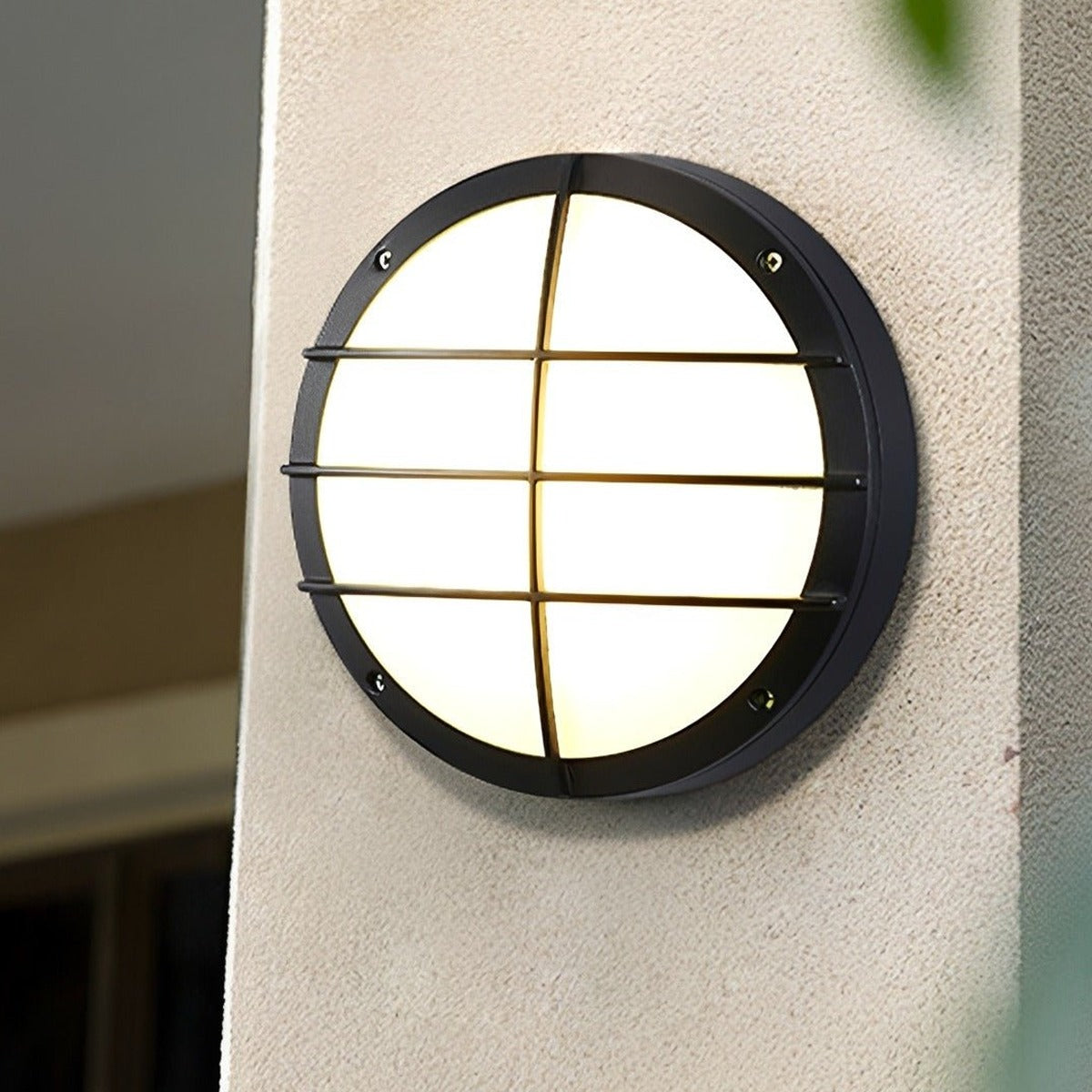Porthole Bulkhead Wall Light, Die Cast Aluminum Outdoor Sconce 10
