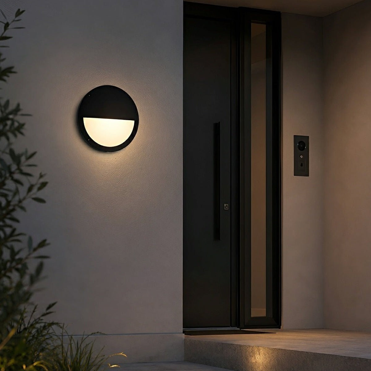 Porthole Bulkhead Wall Light, Die Cast Aluminum Outdoor Sconce 7