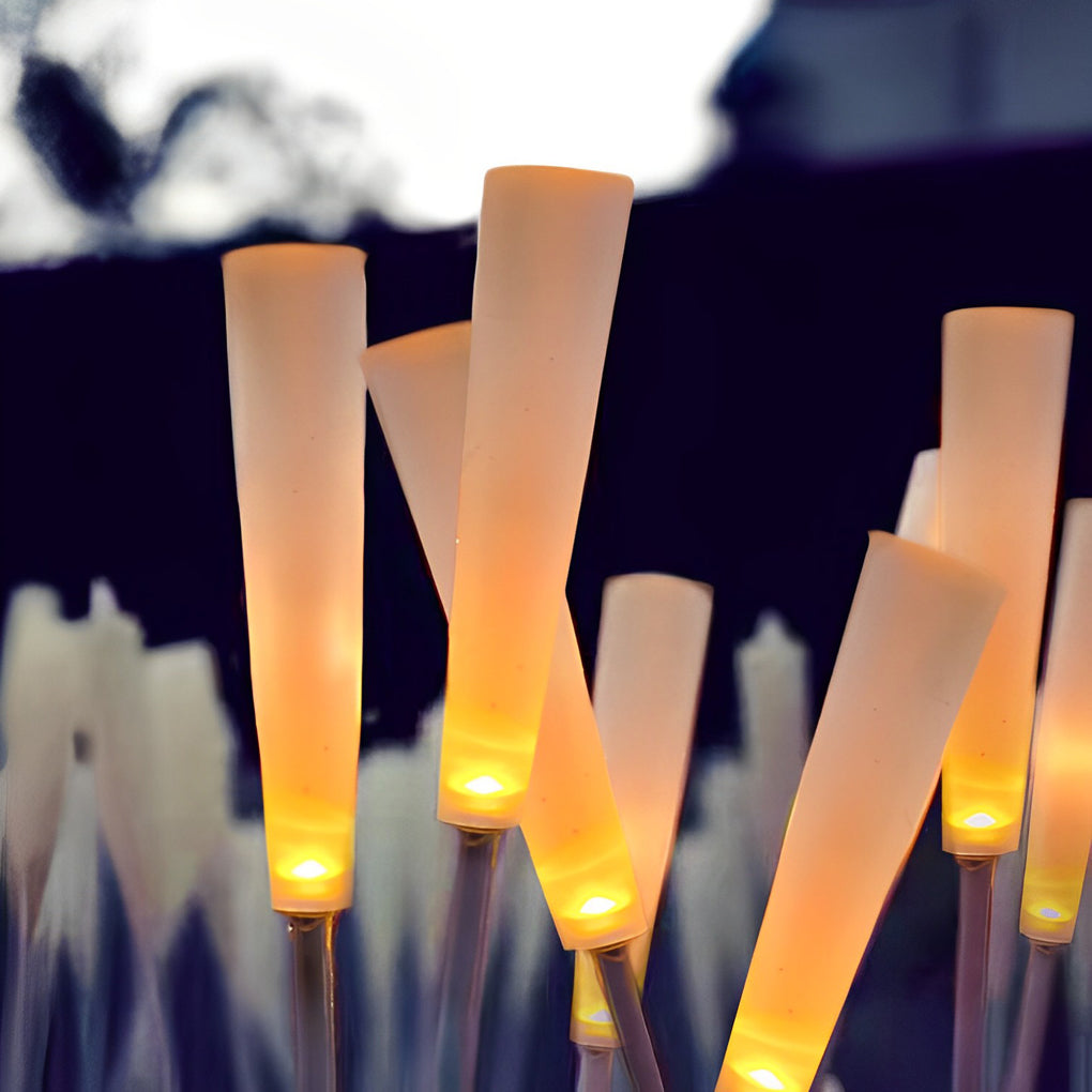 Frosted Reed Stick Lights, Acrylic Stems for Borders and Beds