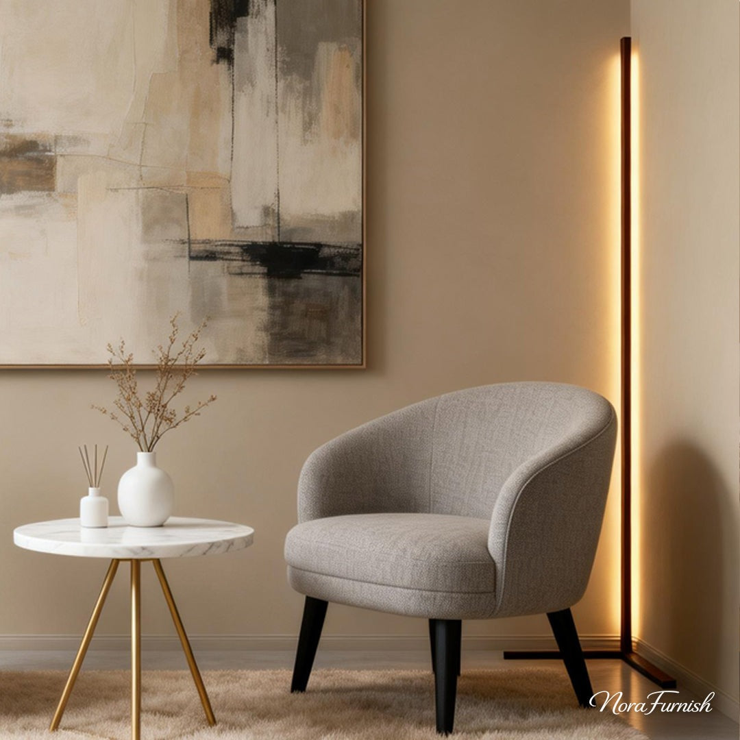Corner Floor Lamp, Color Changing LED with Remote Control, view 2