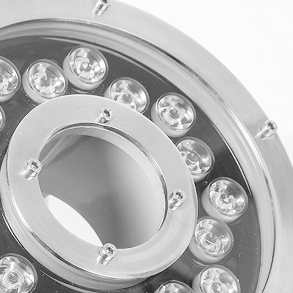 Ring Fountain Underwater Light, Stainless Steel Pond Light 13
