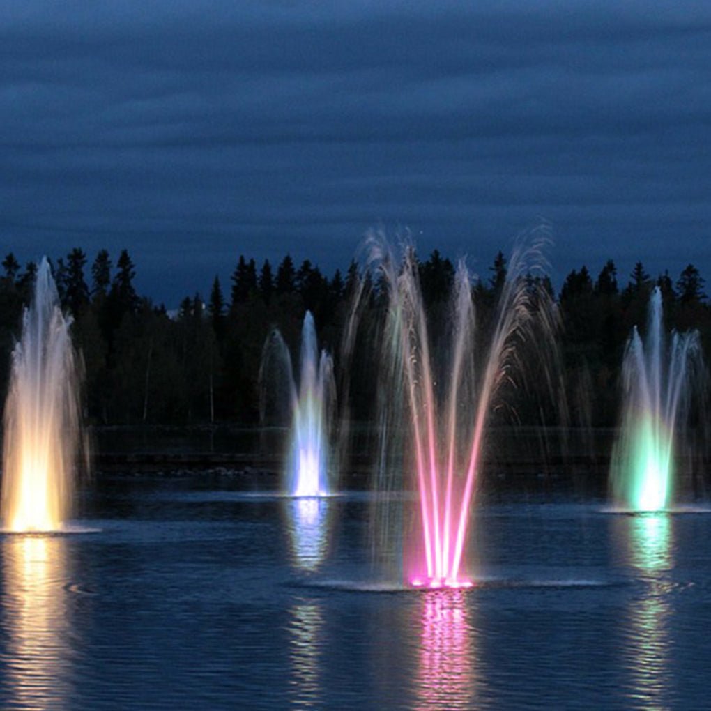 Ring Fountain Underwater Light, Stainless Steel Pond Light 10