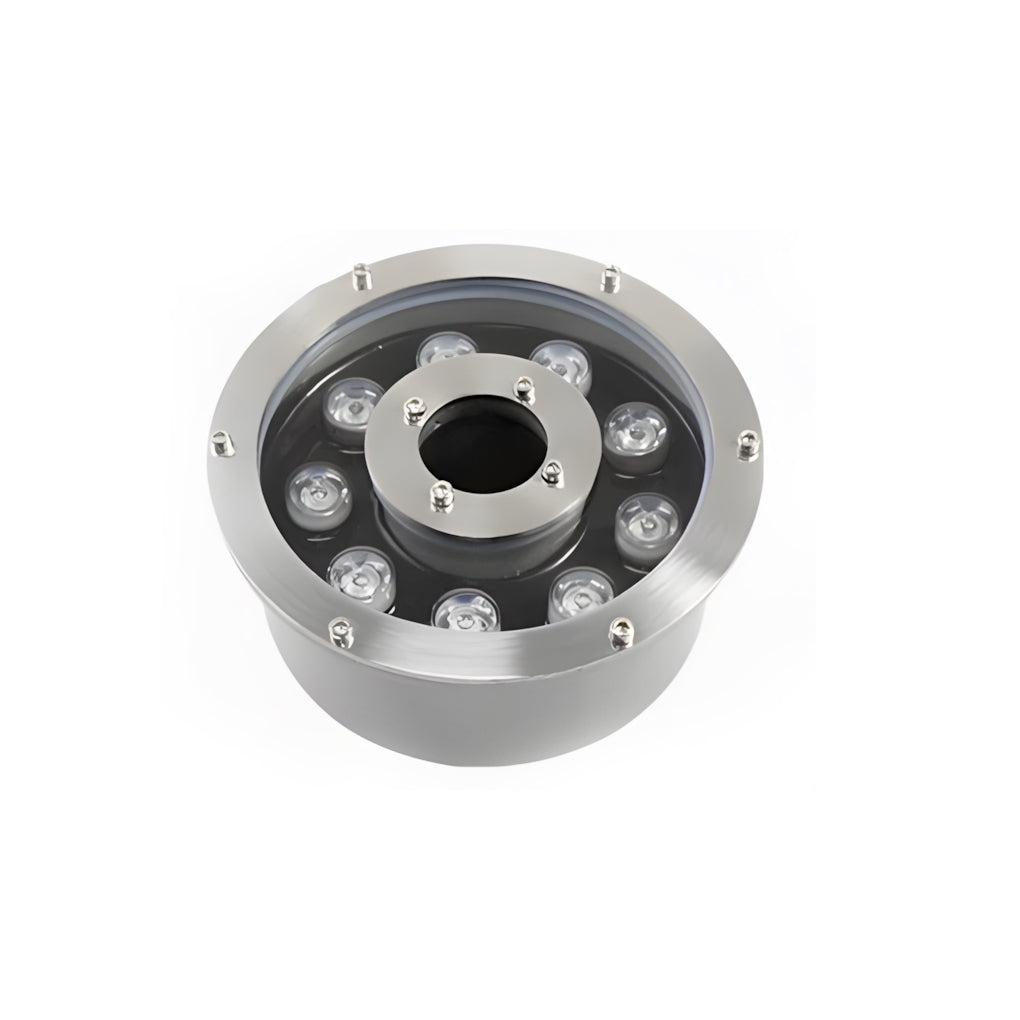 Ring Fountain Underwater Light, Stainless Steel Pond Light 16