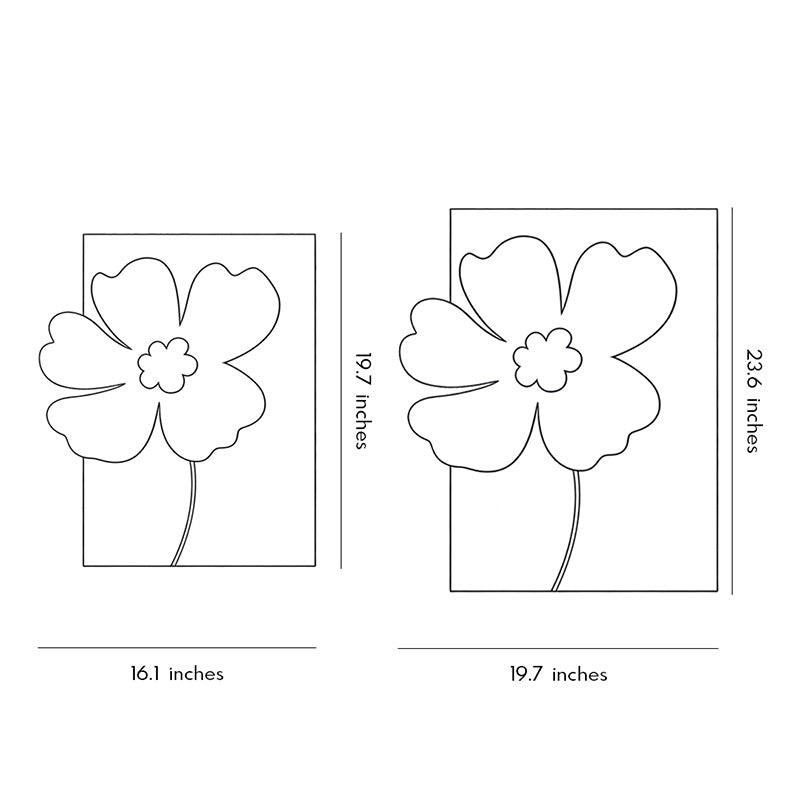Sandstone Flower Relief LED Wall Art, Textured Backlit Panel