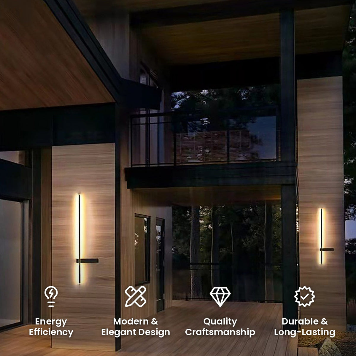 Strip Linear Wall Light: energy efficiency, modern and elegant design, quality craftsmanship, durable and long-lasting