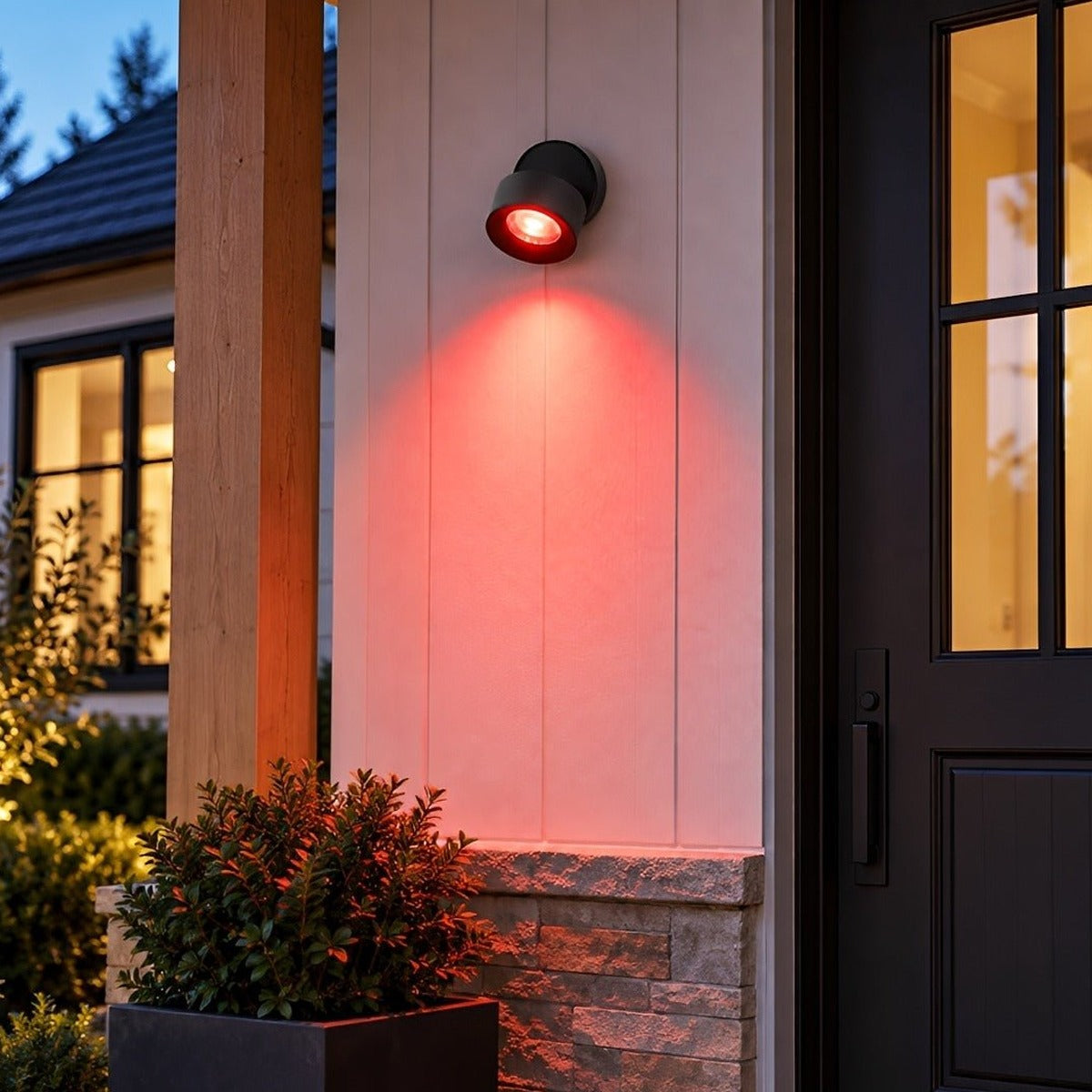 Swivel Puck Spotlight Wall Light, Die Cast Aluminum Sconce 7