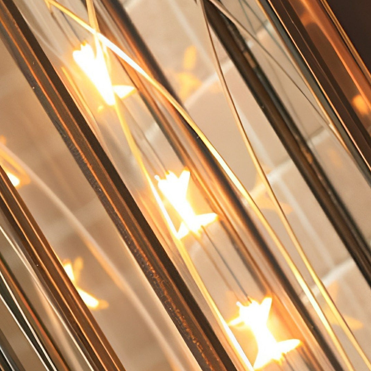 Tall Column Carriage Lantern, Coffee Aluminum Outdoor Wall Light 5