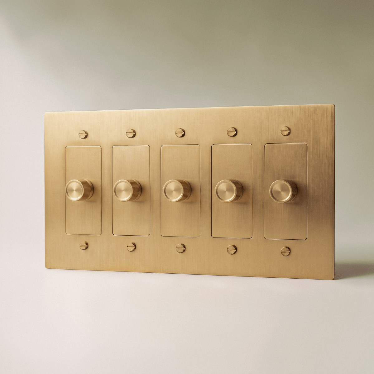 Brass Rotary Dimmer Switch