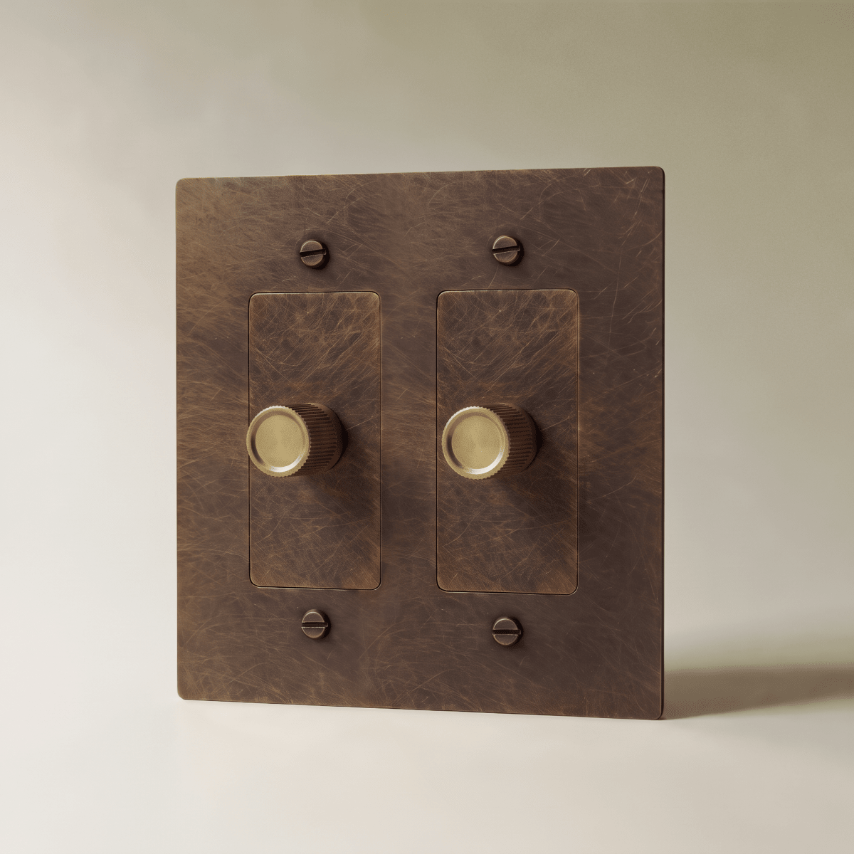 Brass Rotary Dimmer Switch