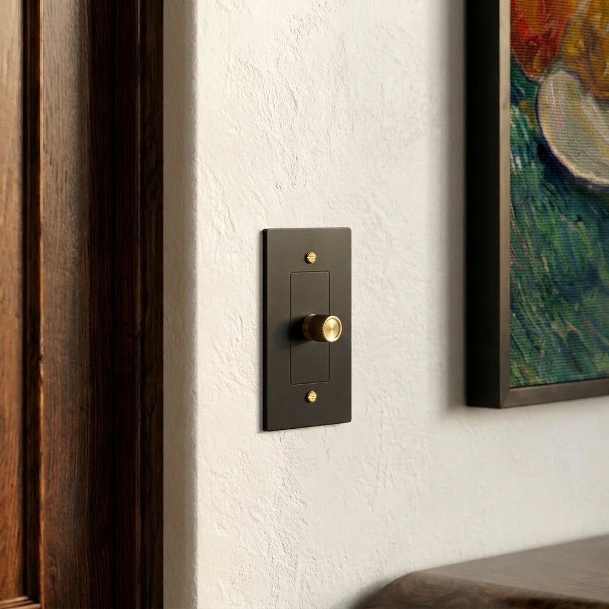 Brass Rotary Dimmer Switch
