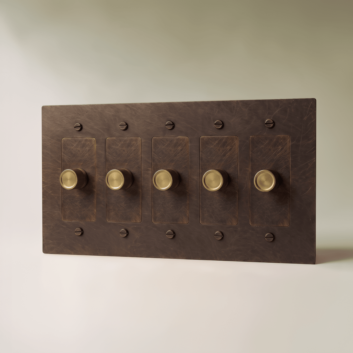 Brass Rotary Dimmer Switch