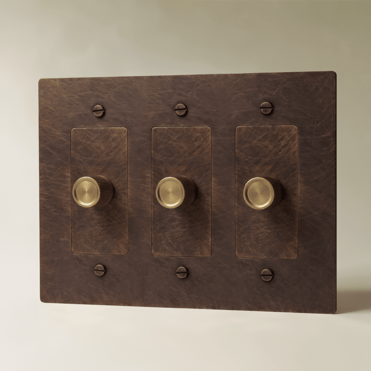 Brass Rotary Dimmer Switch