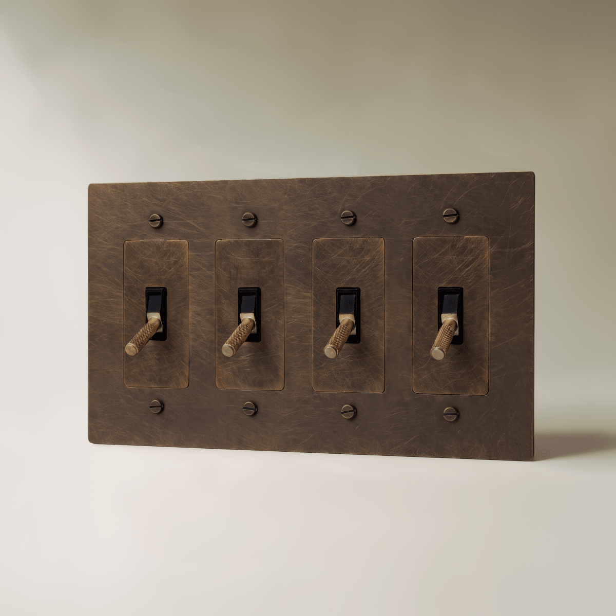 Brass Toggle Light Switch