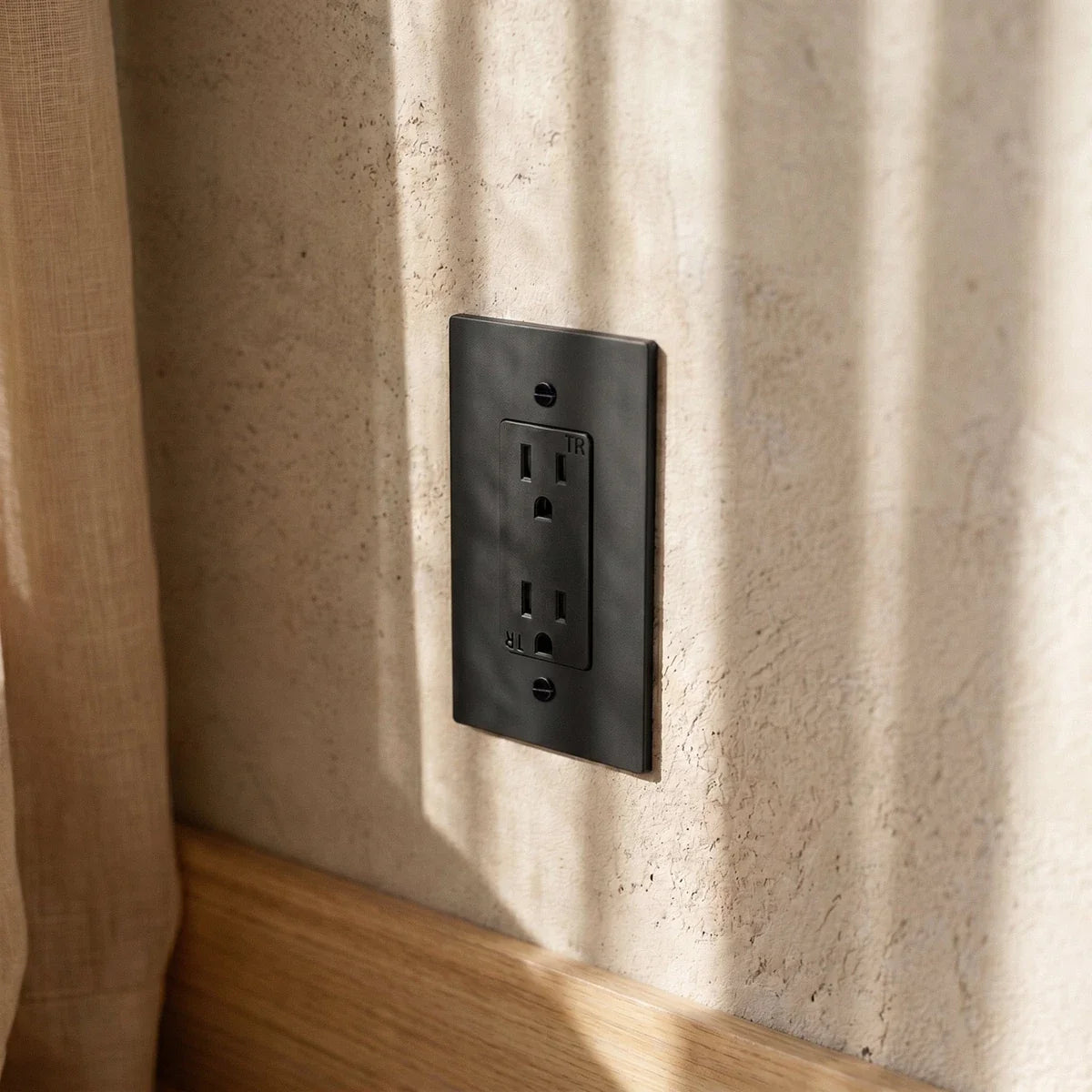 Brass Wall Outlet