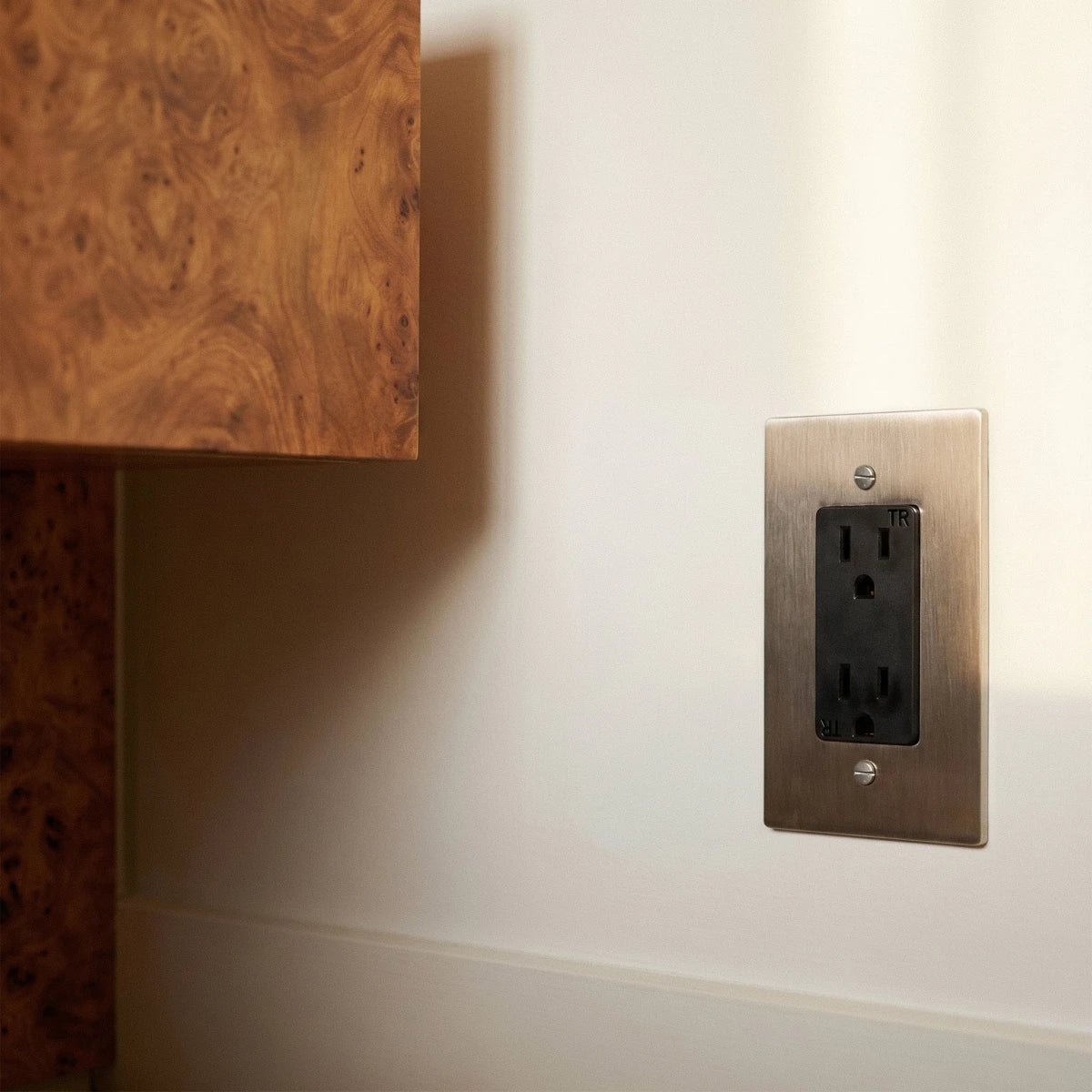 Brass Wall Outlet