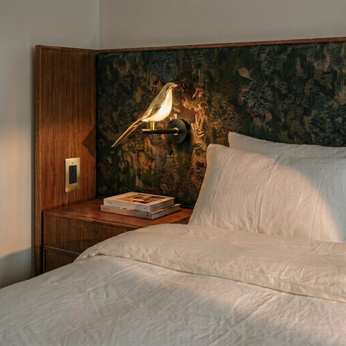 Brass Wall Outlet