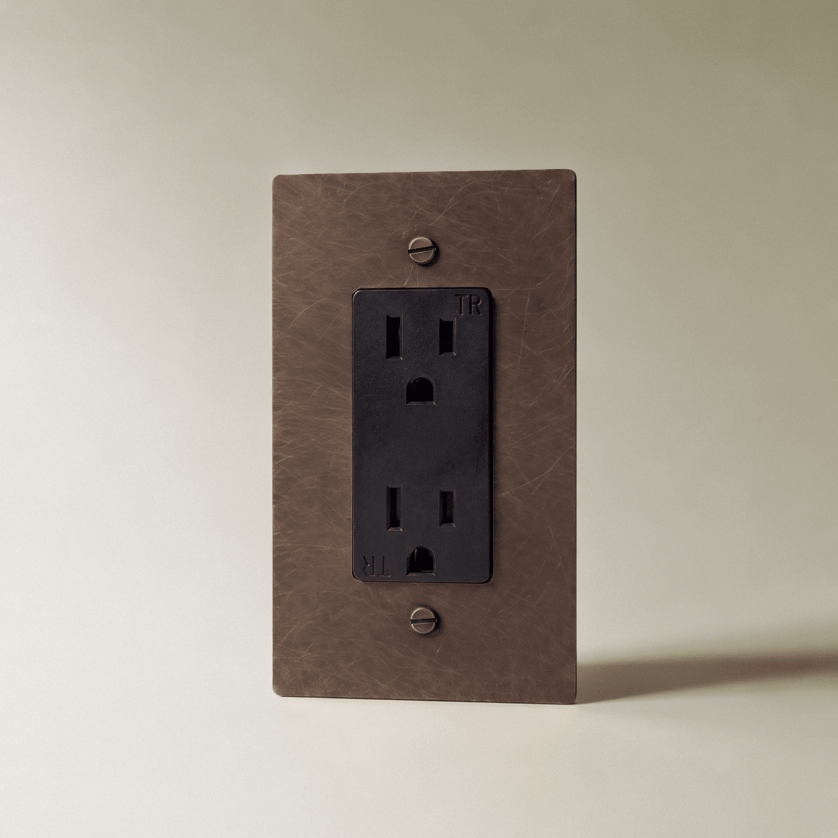 Brass Wall Outlet