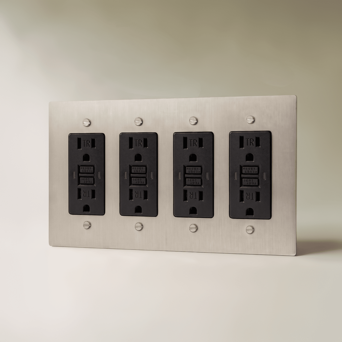 Brass Wall Outlet
