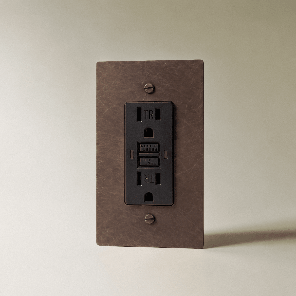 Brass Wall Outlet