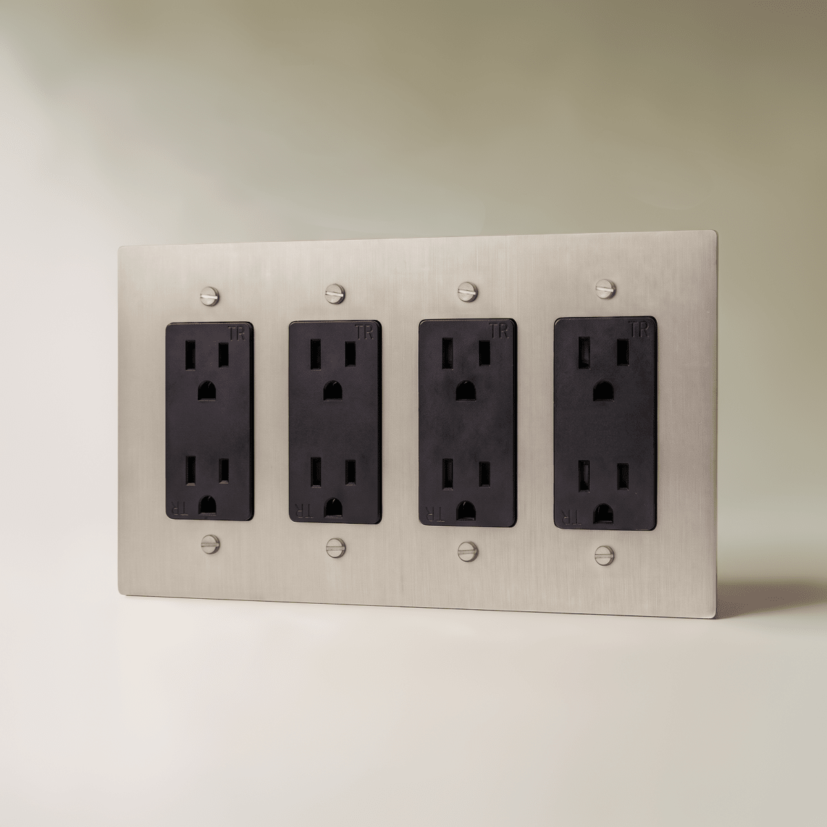 Brass Wall Outlet