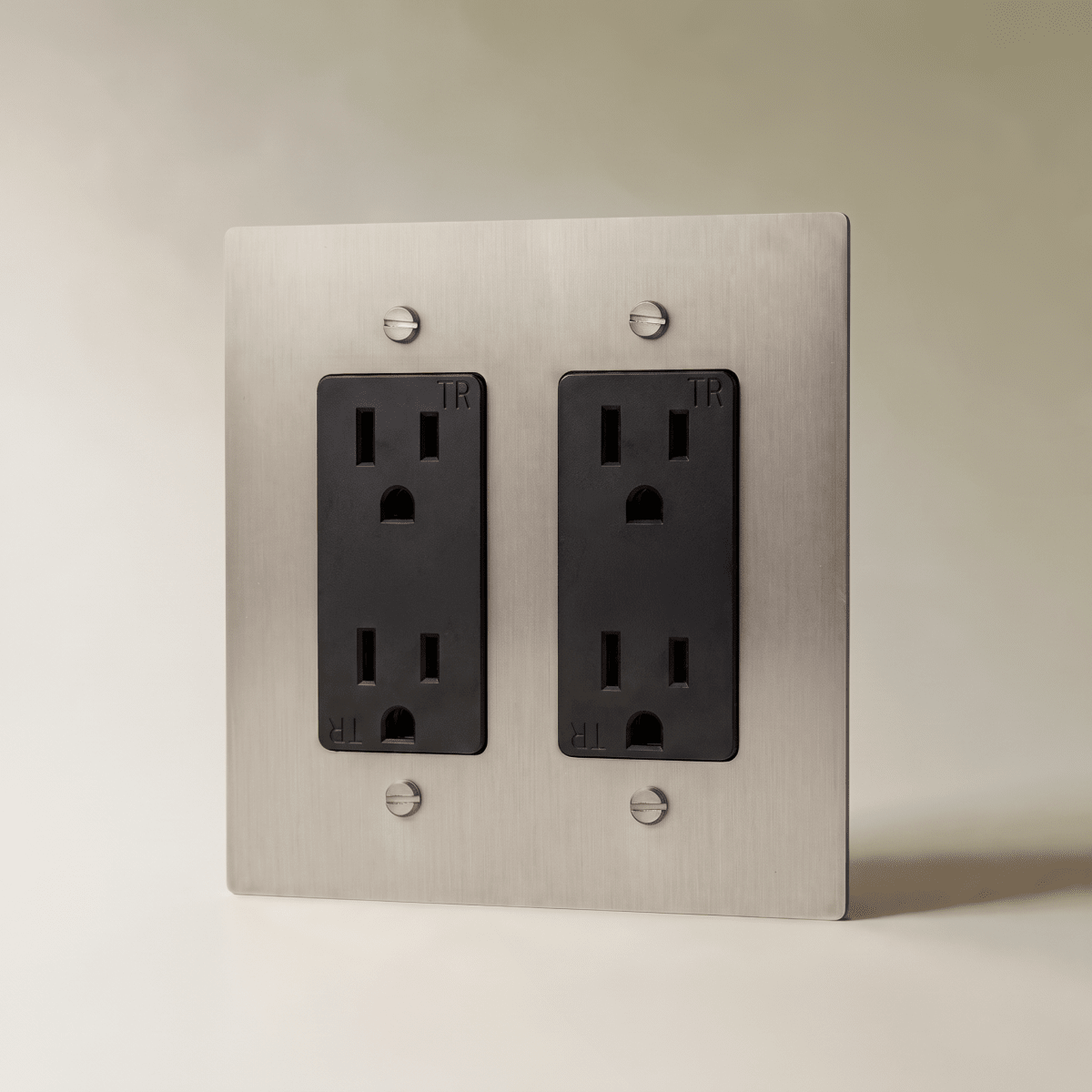 Brass Wall Outlet