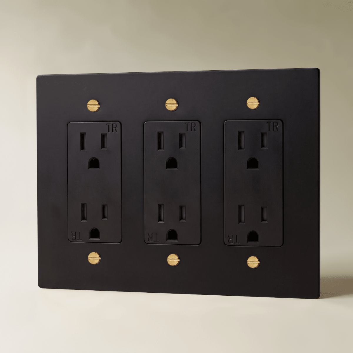 Brass Wall Outlet