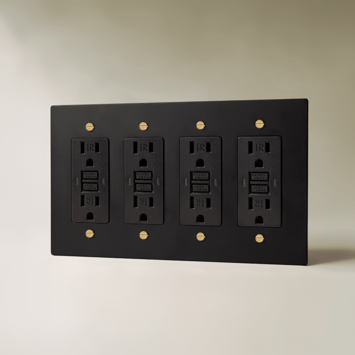 Brass Wall Outlet
