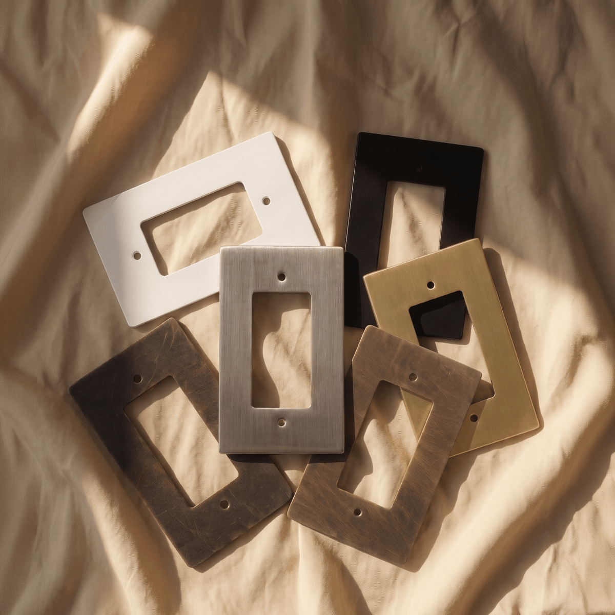 Brass Wall Plate Sample Kit