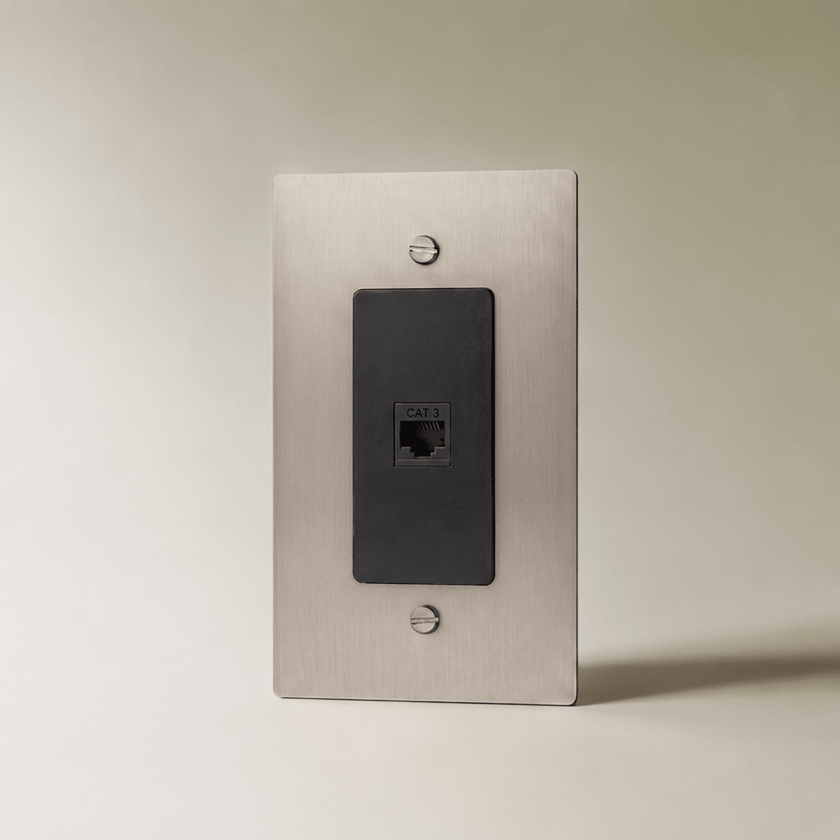 Brass Telephone Wall Jack