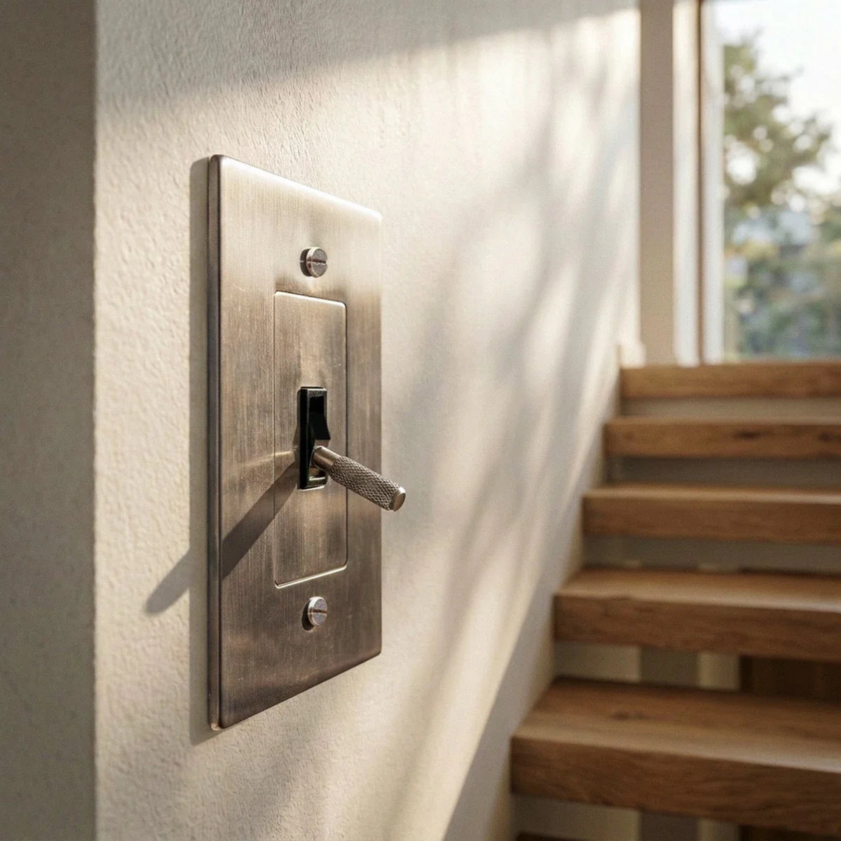 Brass Toggle Light Switch