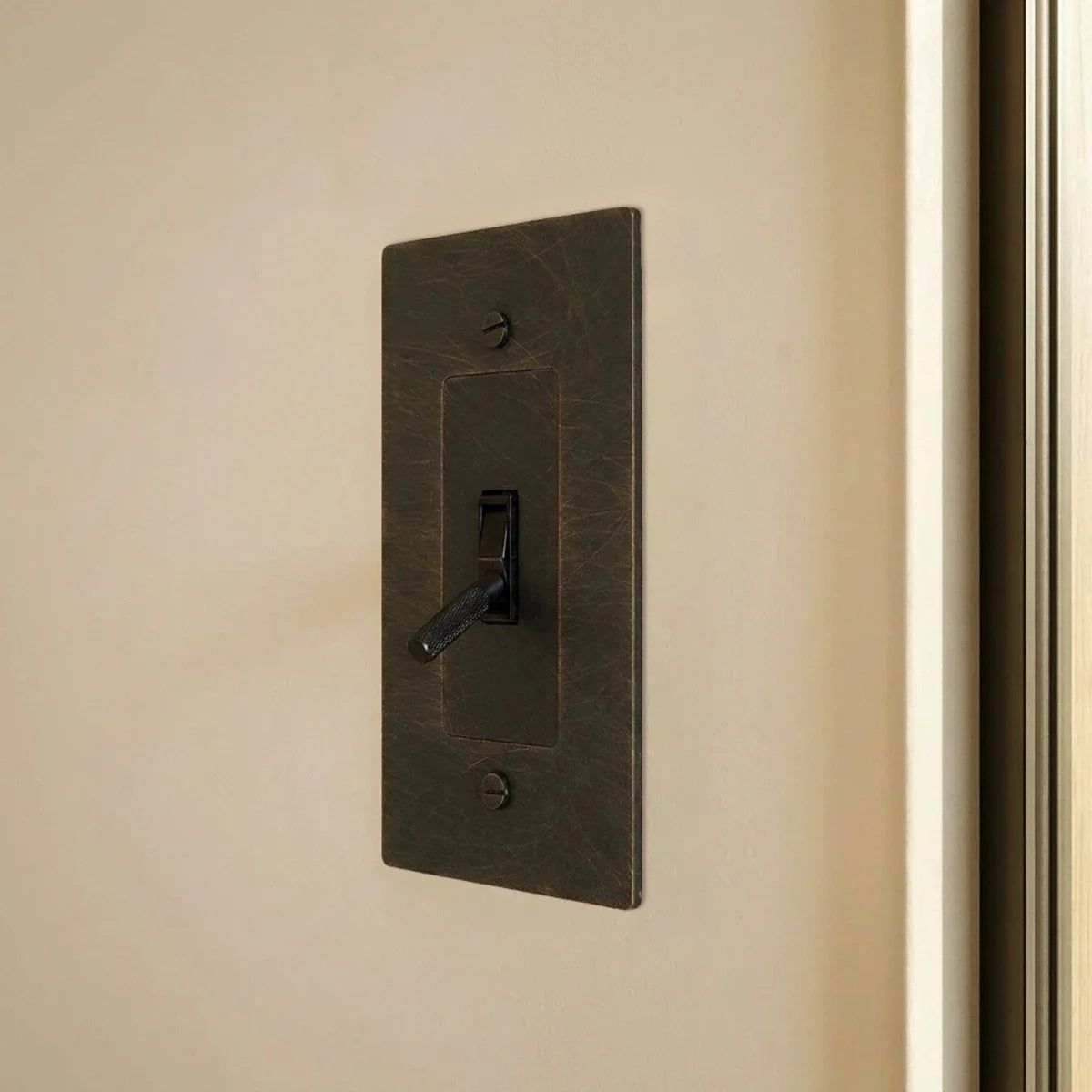 Brass Toggle Light Switch