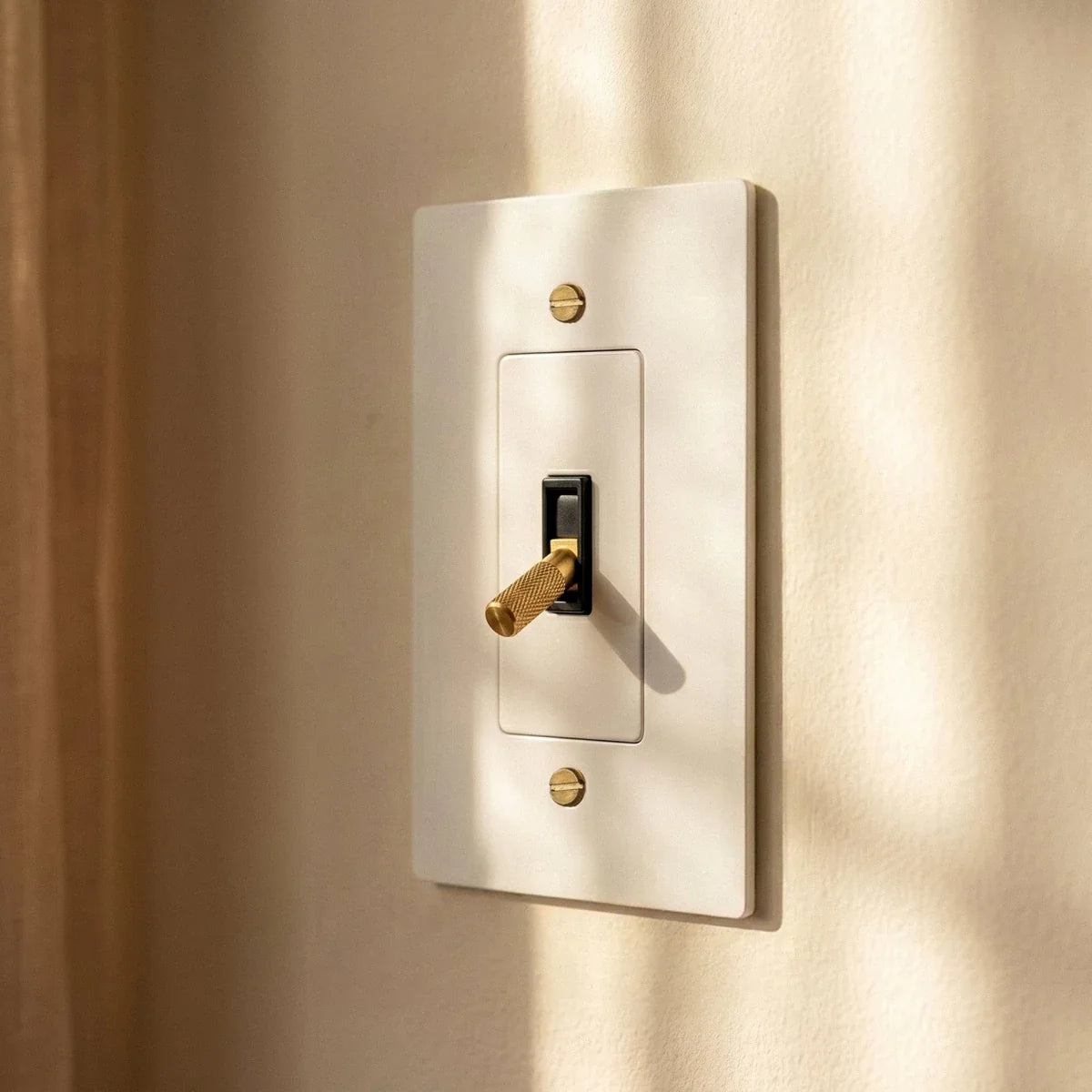 Brass Toggle Light Switch