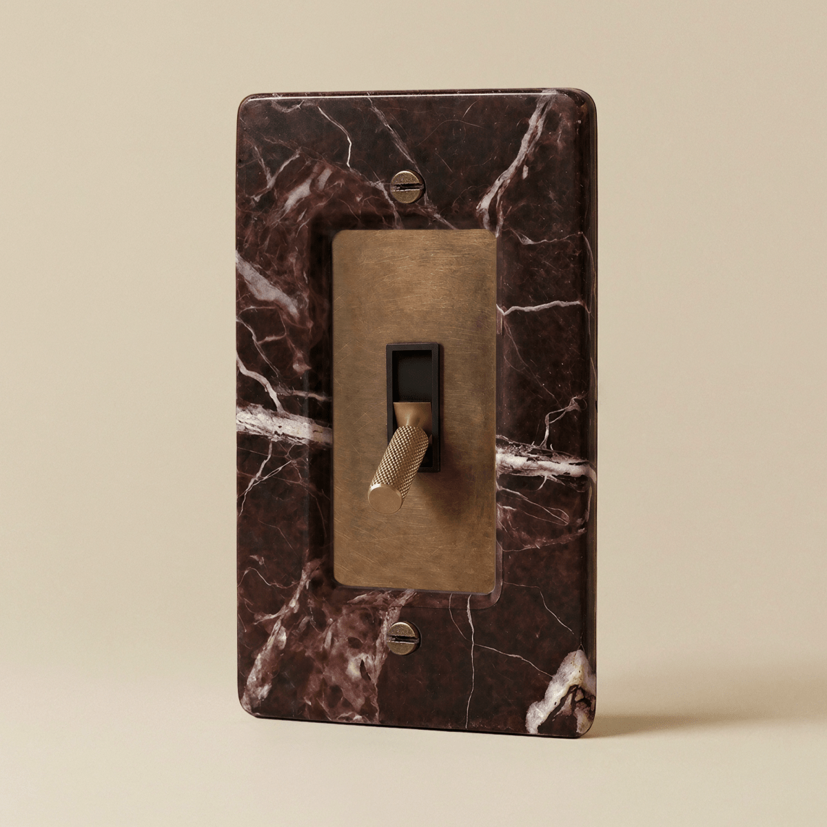 Marble Toggle Light Switch