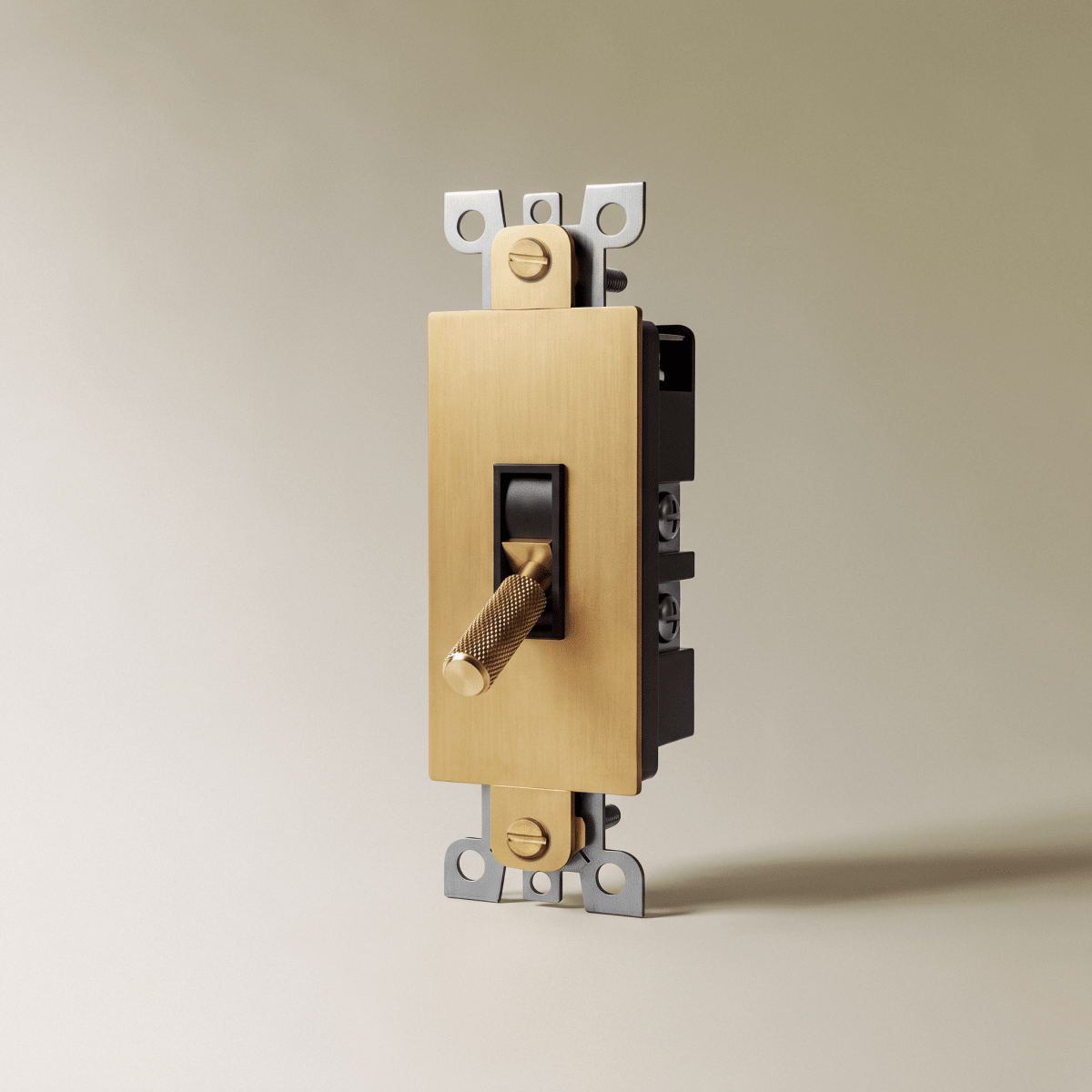 Brass Toggle Switch Module