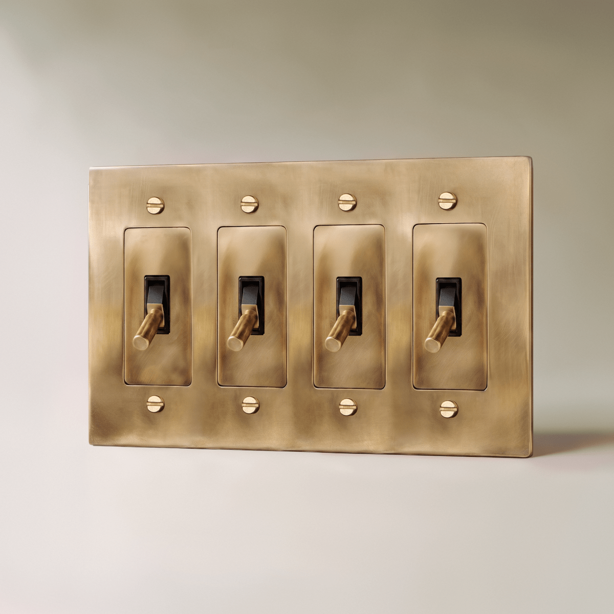 Unlacquered Brass Toggle Light Switch