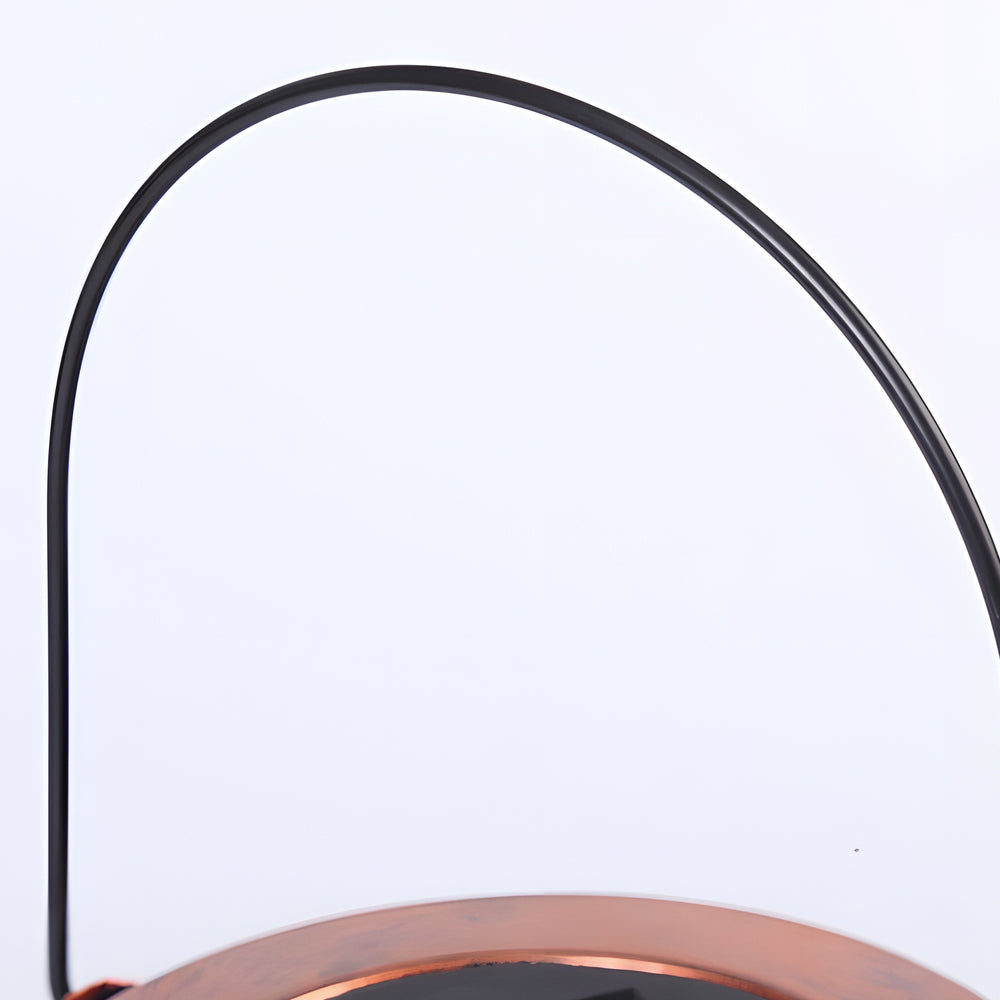 Set of 2 Tree of Life Solar Lanterns, Copper Iron Hanging Lanterns 8