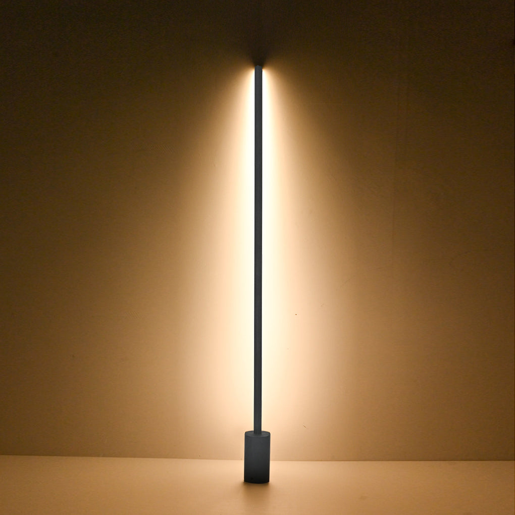 Slim Linear Light Bar Garden Lamp, Stainless Steel Path Light 12