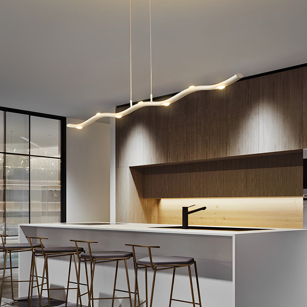 Ondine Office Set – Kiri Wave Linear Pendant