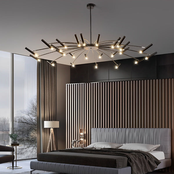 Adjustable Arm Chandelier